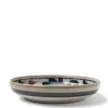 MIYA Company Shallow Bowls | Rustic Blue Vines 7.75" Shallow Bowl