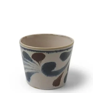 MIYA Company Soba Cups | Rustic Blue Vines Soba Cup
