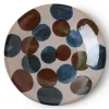 MIYA Company Large Plates | Rustic Dots 11" Plate
