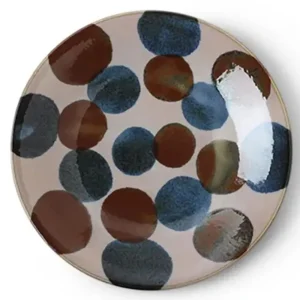 MIYA Company Large Plates | Rustic Dots 11" Plate