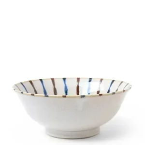 MIYA Company Ramen Bowls | Rustic Tokusa Noodle Bowl