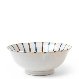 MIYA Company Ramen Bowls | Rustic Tokusa Noodle Bowl