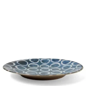 MIYA Company Large Plates | Rustic White Circles 11