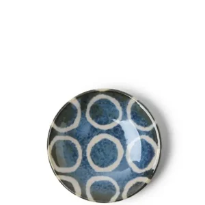 MIYA Company Sauce Dishes | Rustic White Circles 3.5" Sauce Dish