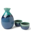 MIYA Company Sake Sets | Sake Set Jade Ocean Blue