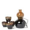 MIYA Company Sake Sets | Sake Set Kurotenmoku Kin