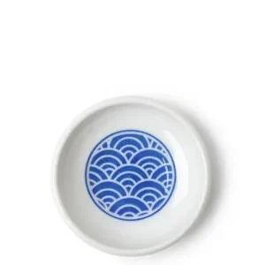 MIYA Company Sauce Dishes | Sauce Dish 3-1/4" Blue Waves Mon