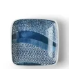 MIYA Company Sauce Dishes | Sauce Dish 3" Sq. River Crossing
