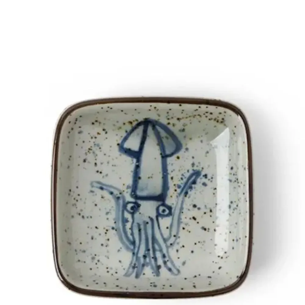 sauce_dish__squid_0.webp MIYA Company Fish | Sauce Dish 3.5" Squid