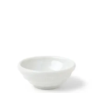 MIYA Company Sauce Dishes | Sauce Dish Chinmi White + Blue Swirl