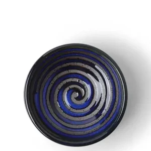 MIYA Company Sauce Dishes | Sauce Dish Lapis Crystalline Swirl