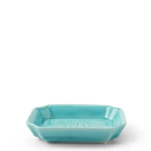 MIYA Company Sauce Dishes | Sauce Dish Leaves Teal