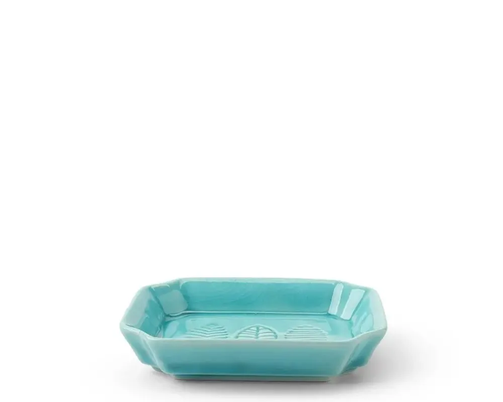 sauce_dish_leaves_teal_2.webp MIYA Company Sauce Dishes | Sauce Dish Leaves Teal