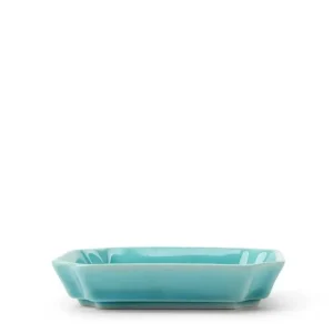 MIYA Company Sauce Dishes | Sauce Dish Leaves Teal