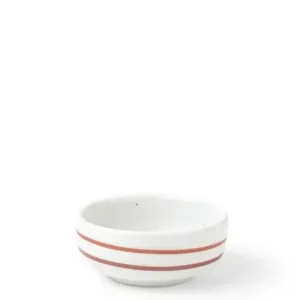 MIYA Company Sauce Dishes | Sauce Dish White Caramel Swirl