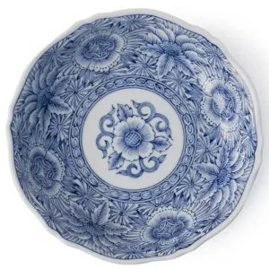 MIYA Company Medium Plates | Senbyo Botan 6.75" Dessert Dish