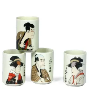 MIYA Company Teacups | Sharaku 5 Oz. Teacup Set