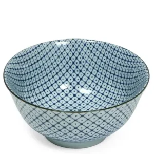 MIYA Company Medium Bowls | Shibori Tiedye 6" Bowl