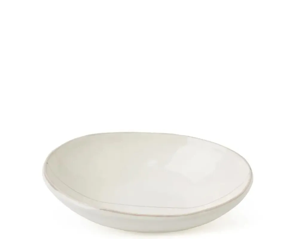 shiratama__x__oval_bowl_2.webp MIYA Company Shallow Bowls | Shiratama 6.5" X 5" Oval Bowl