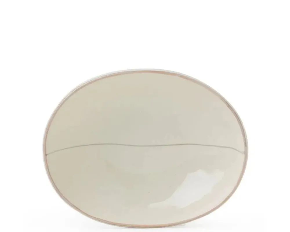 shiratama__x__oval_bowl_4.webp MIYA Company Shallow Bowls | Shiratama 6.5" X 5" Oval Bowl