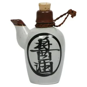 MIYA Company Sauce Pots | Shoyu 8 Oz. Sauce Pot With Cork - White