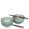 MIYA Company Bowl Sets | Spring Blossoms 5" Bowl For Two Set