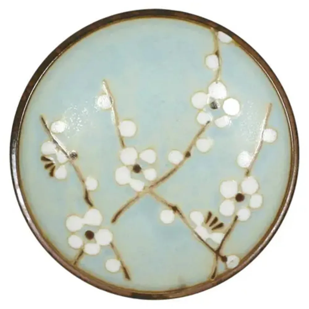spring_blossoms__round_plate_0.webp MIYA Company Small Plates | Spring Blossoms 4" Round Plate