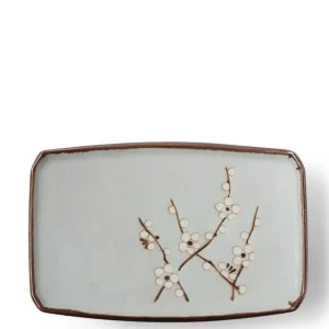 MIYA Company Medium Plates | Spring Blossoms 7.25" X 5" Plate