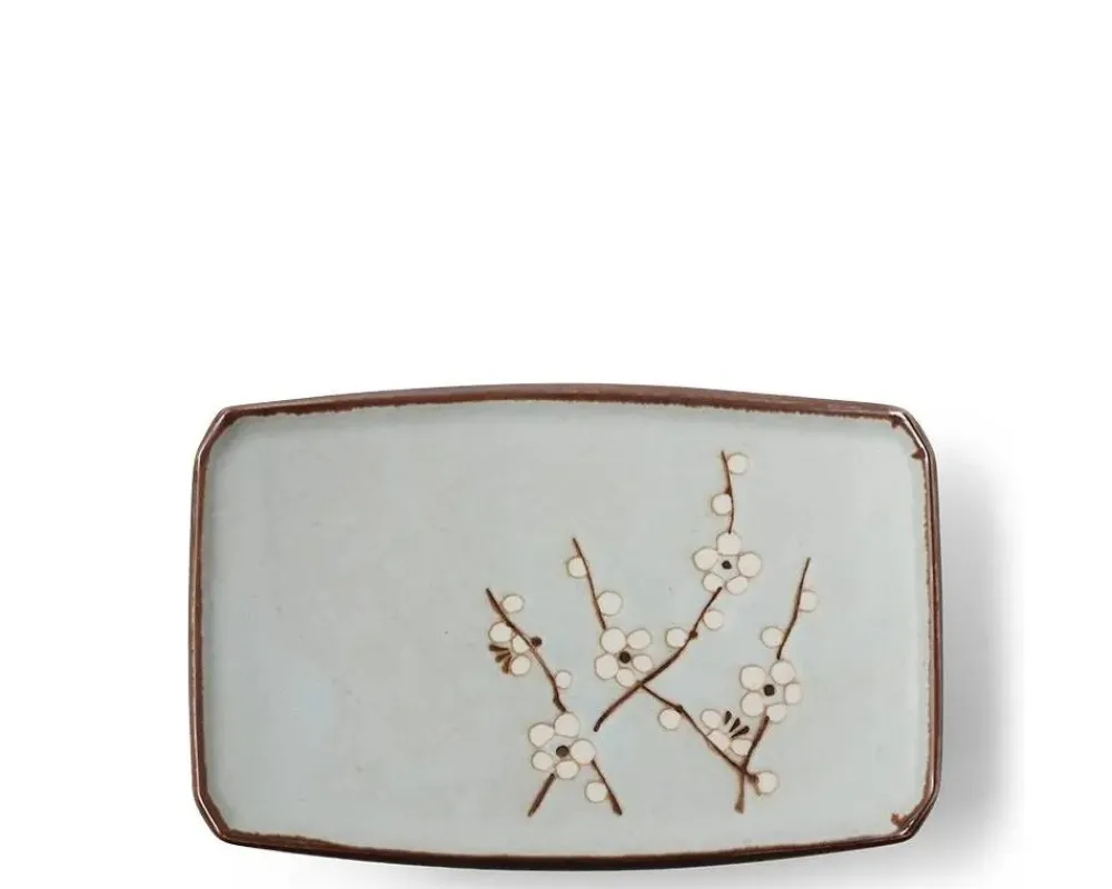 spring_blossoms__x__plate_1.webp MIYA Company Medium Plates | Spring Blossoms 7.25" X 5" Plate