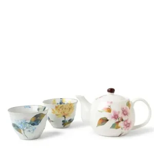 MIYA Company Tea Sets - Ceramic | Summer Floral Tea Set