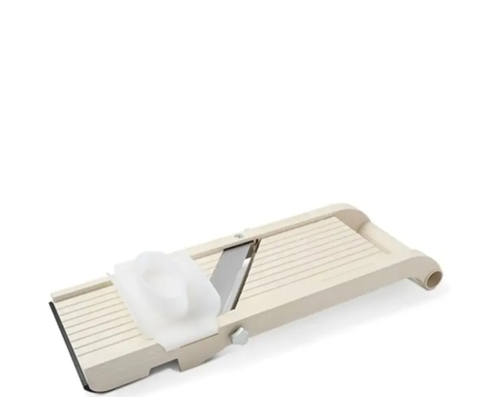 super_benliner_mandoline_vegetable_slicer__ivory_1.webp MIYA Company Slicers & Peelers | Super Benliner Mandoline Vegetable Slicer - Ivory