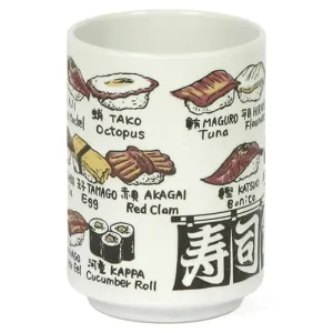 MIYA Company Teacups | Sushi 8 Oz. Teacup