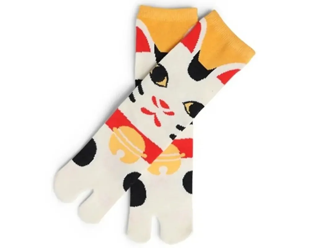 tabi_socks__maneki_neko_2.webp MIYA Company Other | Tabi Socks - Maneki Neko