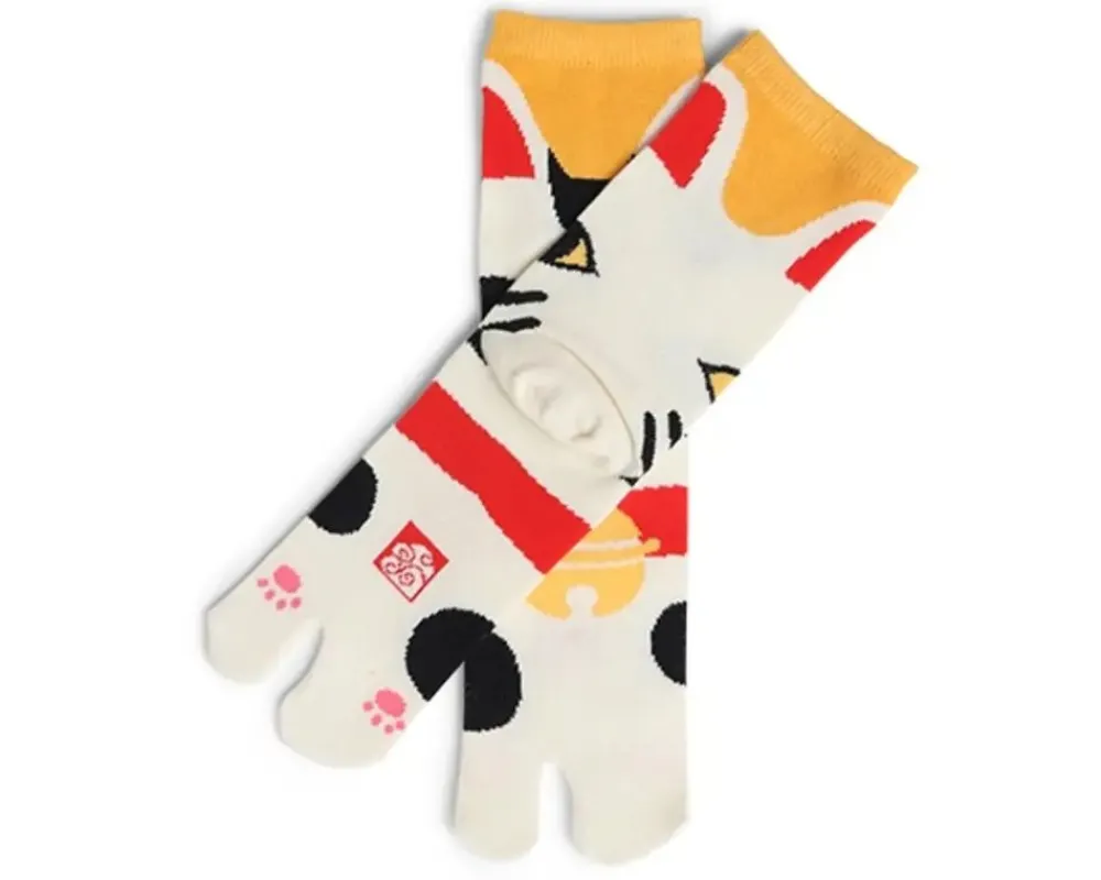 tabi_socks__maneki_neko_3.webp MIYA Company Other | Tabi Socks - Maneki Neko