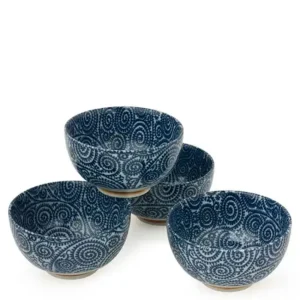 MIYA Company Bowl Sets | Tako Karakusa 5" Bowl Set