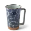 MIYA Company Mugs | Tall Mug Blue Flowers 12 Oz.