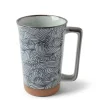 MIYA Company Mugs | Tall Mug Blue Wave 12 Oz.