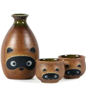 MIYA Company Other | Tanuki Raccoon Sake Set