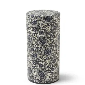 MIYA Company Teaware Accessories | Tea Canister Antique Manjugiku Mums