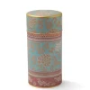 MIYA Company Teaware Accessories | Tea Canister Brocade Peony Blue