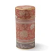 MIYA Company Teaware Accessories | Tea Canister Brocade Peony Red