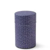MIYA Company Teaware Accessories | Tea Canister Purple/Gold Hemp