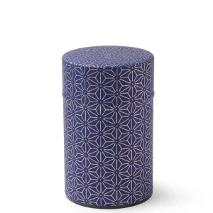 MIYA Company Teaware Accessories | Tea Canister Purple/Gold Hemp