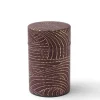 MIYA Company Teaware Accessories | Tea Canister Purple/Gold Swirl