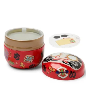 MIYA Company Tableware | Tea Canister Red Daruma 