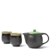 MIYA Company Teapots - Ceramic | Tea Set Bronze Jade