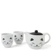 MIYA Company Tea Sets - Whimsical | Tea Set Cat White