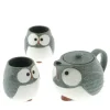 MIYA Company Teaware | Tea Set Owl Blue
