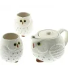 MIYA Company Teaware | Tea Set Owl White