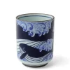 MIYA Company Cups/Mugs | Teacup Blue Whale Waves